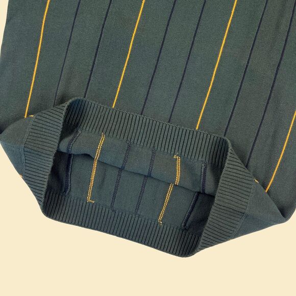 Vintage 90s/Y2K Tommy Hilfiger XL green sweater, new old stock (w/ tags) - Picture 9 of 10